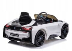 Lean-toys Bateriový vůz BMW I8 JE1001 White