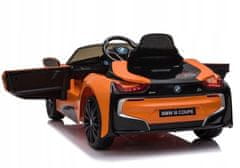 Lean-toys Bateriový vůz BMW I8 JE1001 Orange