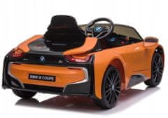 Lean-toys Bateriový vůz BMW I8 JE1001 Orange