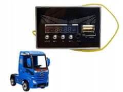 Lean-toys Car Music Panel HL358 Actros Baterie