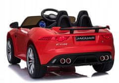 Lean-toys Akumulátorové auto Jaguar F-Type Red