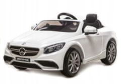 Lean-toys Vůz je poháněn baterií Mercedes S63 AMG White
