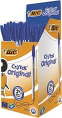 Bic Kuličkové pero "Cristal Original", modrá, 0,32 mm, s víčkem, 8373609