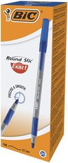 Bic Kuličkové pero "Round Stic Exact", modrá, 0,28 mm, s víčkem, 918543