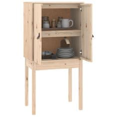 Greatstore Skříň highboard 60x40x120 cm masivní borové dřevo