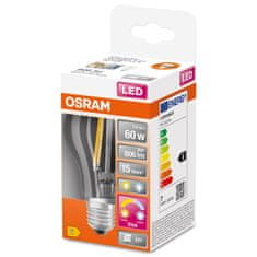Osram LED žárovka A60 E27 7W = 60W 806lm 2700K/4000K