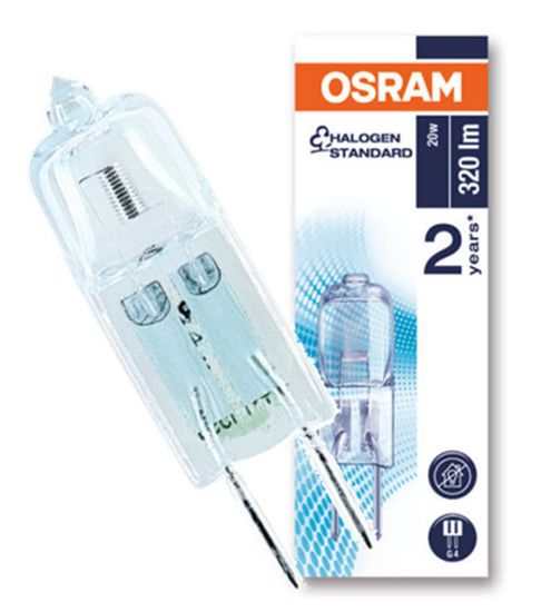 Osram Halogenová žárovka pro Trouba 12V G4 KAPSLE 20W 320lm 2800K Teplá bílá