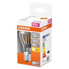 Osram LED žárovka zrcadlová A60 E27 6,5W = 34W 650lm 2700K Teplá bílá