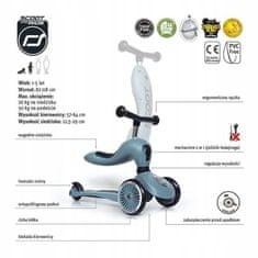 Scoot & Ride Scooter HighWayKick 2v1 Steel