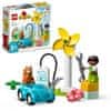 LEGO DUPLO 10985 Větrná turbína a elektromobil