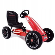 Super-Toys SKVĚLÉ LICENCOVANÉ KOLO FIAT ABARTH GOKART EVA