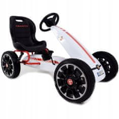 Super-Toys SKVĚLÉ LICENCOVANÉ KOLO FIAT ABARTH GOKART EVA