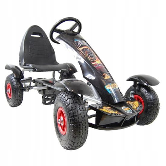 Super-Toys BIG GO KART FOR PEDALS FORMULE, PUMP Wheel / F-618