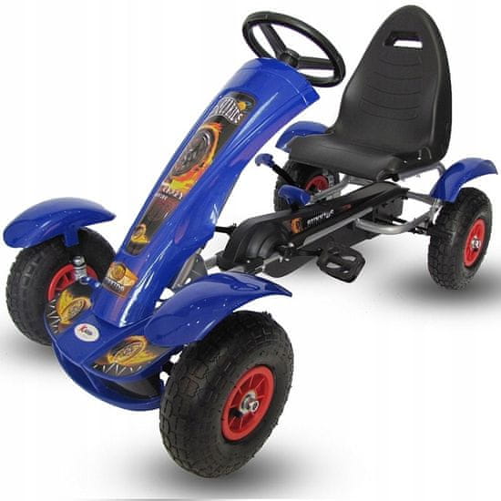 Super-Toys BIG GO KART FOR PEDALS FORMULE, PUMP Wheel / F-618