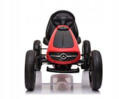 Super-Toys PEDAL GO KART LICENCE MERCEDES EVA WHEEL, SOFT