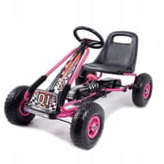 Super-Toys VELKÝ GOKART A-15- NAFUKOVACÍ KOLA KVALITA ZÁSAHU / A-1