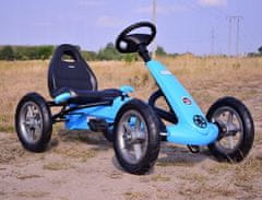 Super-Toys NEJNOVĚJŠÍ NAFUKOVACÍ KOLA PEDAL GOCART - NOVINKA