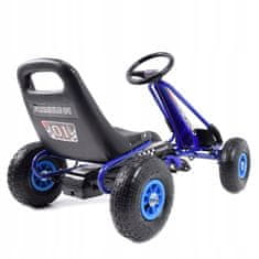 Super-Toys VELKÝ GOKART A-15- NAFUKOVACÍ KOLA KVALITA ZÁSAHU / A-1