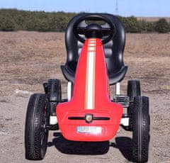 Super-Toys SKVĚLÉ LICENCOVANÉ KOLO FIAT ABARTH GOKART EVA