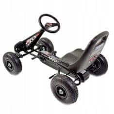 Super-Toys VELKÝ GOKART A-15- NAFUKOVACÍ KOLA KVALITA ZÁSAHU / A-1