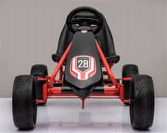 Super-Toys NEJNOVĚJŠÍ VELKÝ GOKART 003D- MĚKKÁ KOLA EVA HI