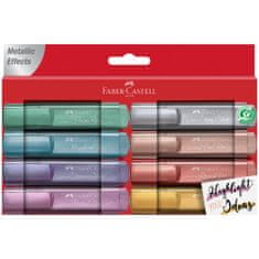 Faber-Castell Zvýrazňovač Metallic 1546/8 set