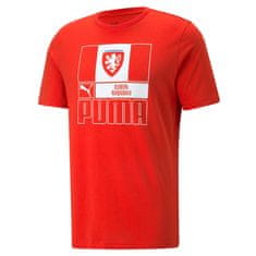 Puma Tričko ČESKÁ REPUBLIKA FtblCore red Velikost: L