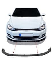 Protec  Spoiler pod přední nárazník VW GOLF 7 2012- ČERNÝ LESK