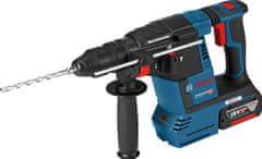 Bosch VRTACÍ A KOVACÍ KLADIVO BOSCH SDS-PLUS 18V 2,6J 2x6.0