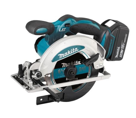 Makita OKRUHOVÁ PILA MAKITA 18V 165mm 2 x 5,0 Ah LI-ION