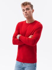 OMBRE Pánský svetr Francesco červená XL