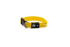 limaya Limaya led svítící obojek pro psy Yellow - white thin strip S (28 cm - 40 cm)