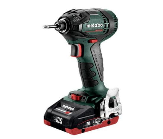 Metabo Rázový utahovák 18V Ssd 18 Ltx 200 Bl 200Nm 2X4.0Ah Lihd