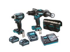 Makita Combo 40Vmax Xgt (Td001G,Hp001G) 2X4,0Ah ,Adp010 ,Bag