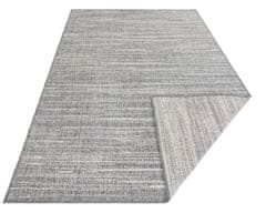 Elle Decor AKCE: 80x150 cm Kusový koberec Gemini 105543 Silver z kolekce Elle – na ven i na doma 80x150