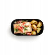 INNA Snídaňová sada Lunchbox TO GO - tyrkysová Lekue