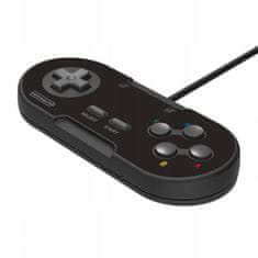 Retro-Bit Legacy16 USB Black Pad PC RPi Switch