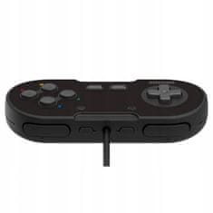 Retro-Bit Legacy16 USB Black Pad PC RPi Switch