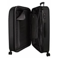 Joummabags Movem Riga Black, Sada luxusních ABS cestovních kufrů 70cm/55cm, 5999561