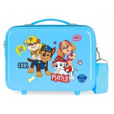 Joummabags PAW PATROL Blue, ABS Cestovní kosmetický kufřík, 21x29x15cm, 9L, 2193921