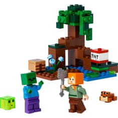 LEGO Minecraft 21240 Dobrodružství v bažině