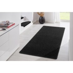 Hanse Home Koberec Fancy 103004 Schwarz 80x300 cm