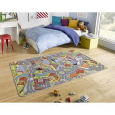 Hanse Home Dětský kusový koberec Play 102379 (silnice) 140x200 cm