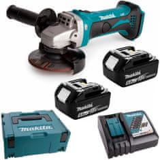 Makita Úhlová bruska 115mm 18V 2x5Ah DGA452RTJ