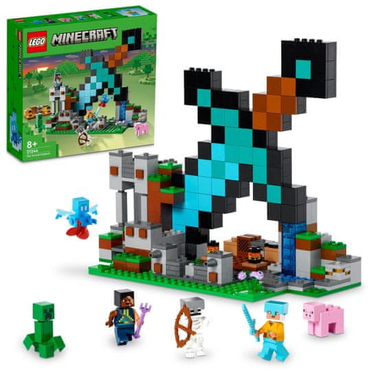 LEGO Minecraft 21244 Rytířská základna