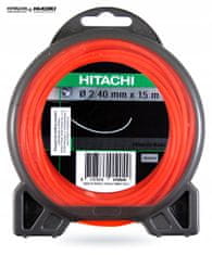 Hitachi Lisová kosa čtyřhranná 2,4mmx15m 781024