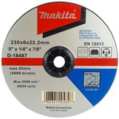 Makita Brusný kotouč na ocel kov 230x6mm