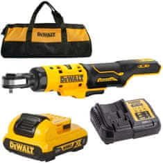 DeWalt Klíč ráčnový 12V 1/4' 54Nm DCF504D1