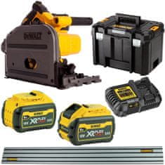 DeWalt DCS520T2R FlexVolt 54V ponorná pila + LIŠTA