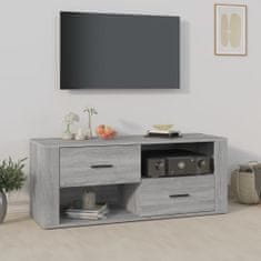 Vidaxl TV skříňka šedá sonoma 100 x 35 x 40 cm kompozitní dřevo